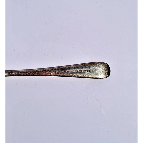 Vintage Set of 5 EPNS‎ Sheffield England Serrated Tip Normcore Grapefruit Spoons - Picture 5 of 6